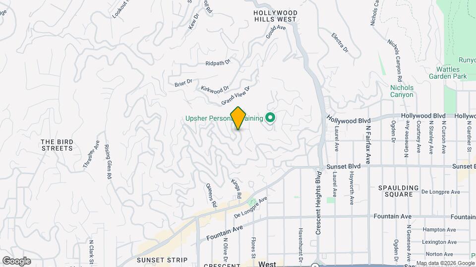 8546 Hillside Ave Map and Location Details