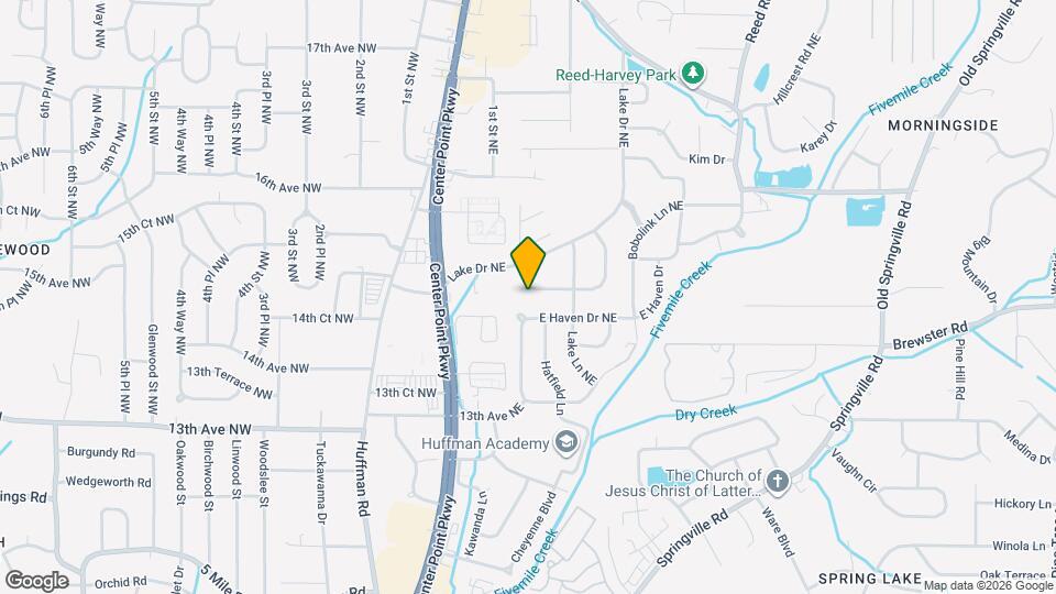 213 Lake Dr Cir NE Map and Location Details