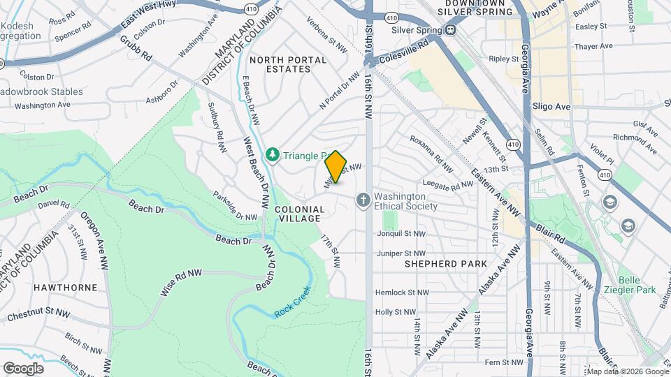 1633 Kalmia Rd NW Map and Location Details