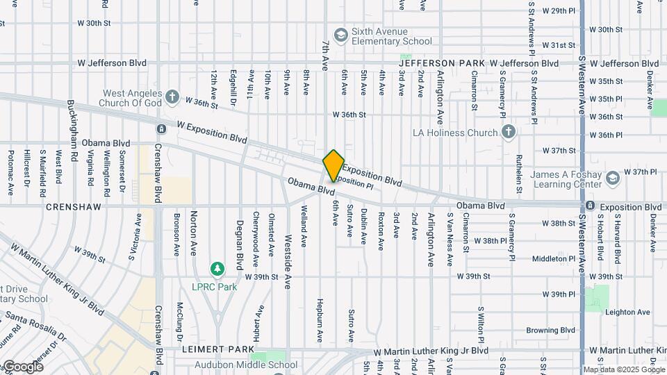 2611 Obama Blvd Map and Location Details