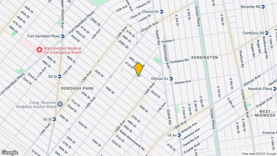 1513 42nd St 4 Mapa y Detalles de la Ubicación