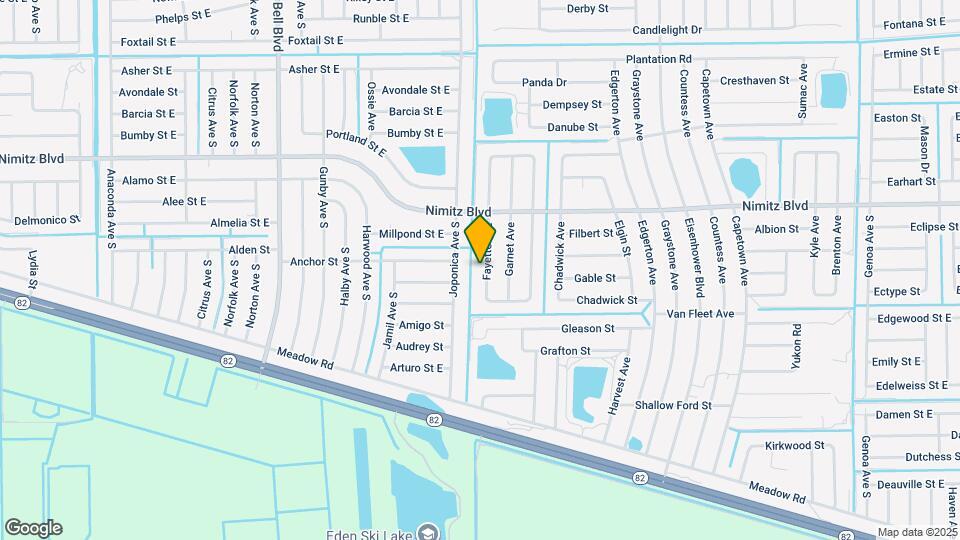 1018 Fayette Ave Map and Location Details