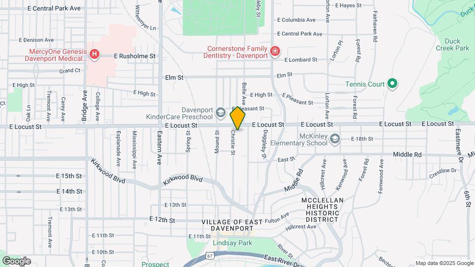 1831 Christie St Map and Location Details