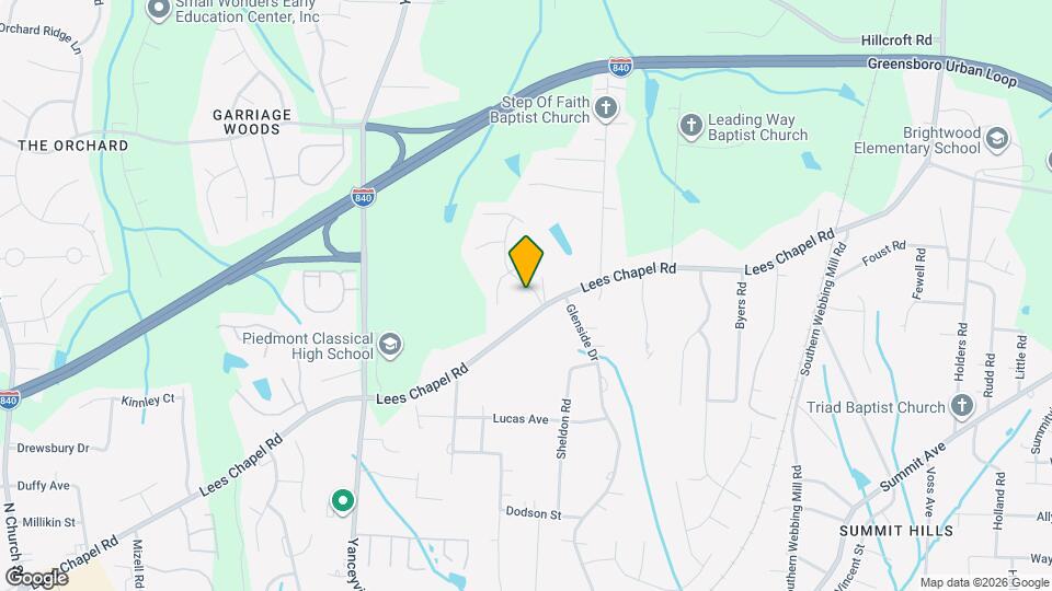 2303 Sidney Porter Dr Map and Location Details