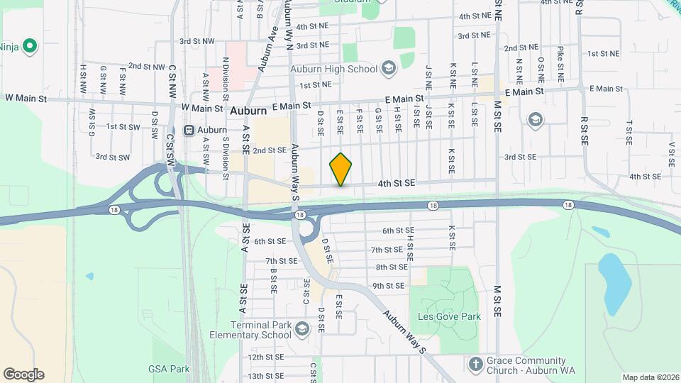 430 4th St SE Map and Location Details