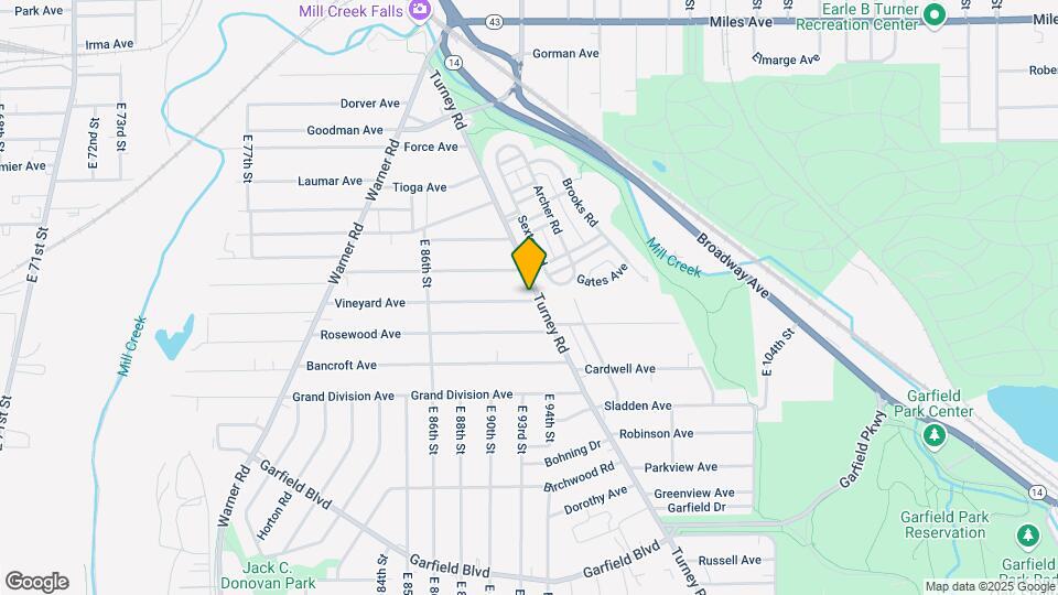 4494 Turney Rd, Unit 4494 Map and Location Details