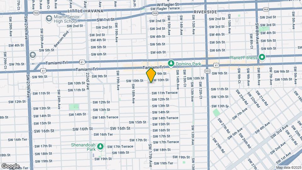 1687 SW 11th St Map and Location Details