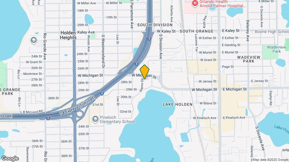 2717 Alamo Dr Mapa y Detalles de la Ubicación