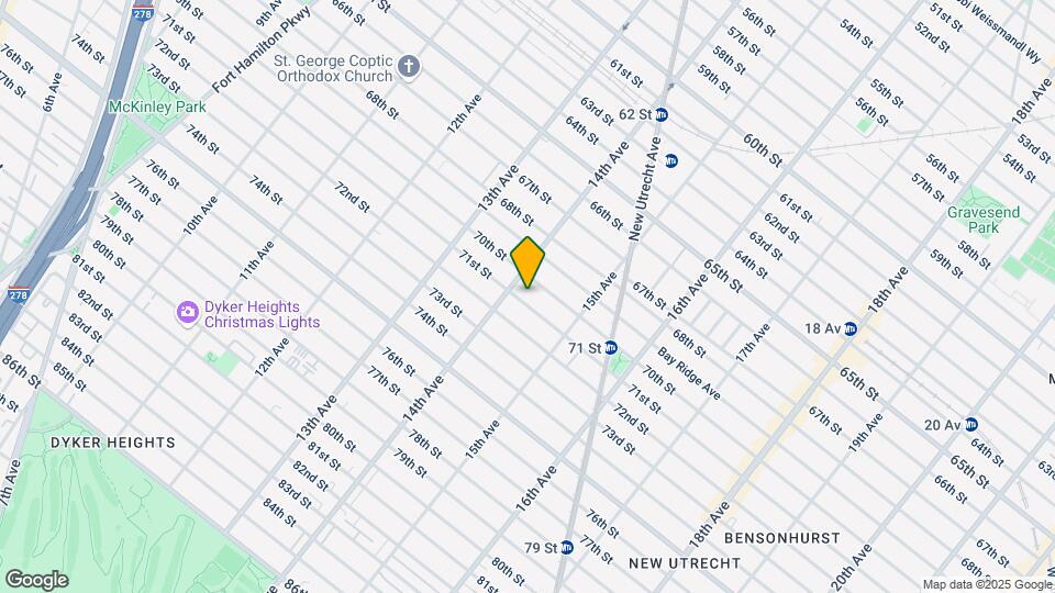 1419 71st St Map and Location Details