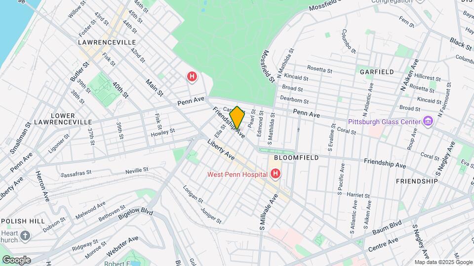 4632 Friendship Ave Map and Location Details