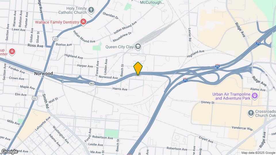 2748 Norwood Ave Map and Location Details