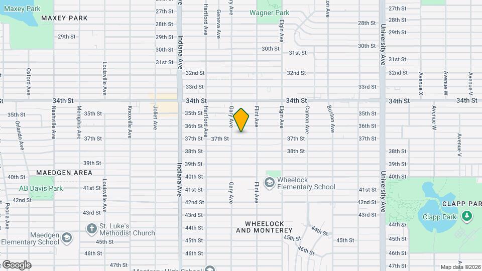 3114 37th St Map and Location Details