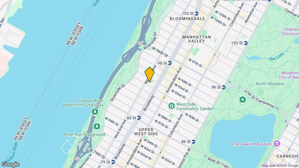 257 W 91st St Map and Location Details