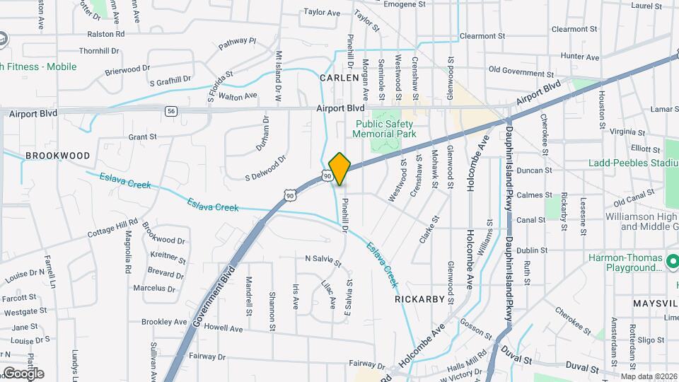 412 Pinehill Dr Map and Location Details