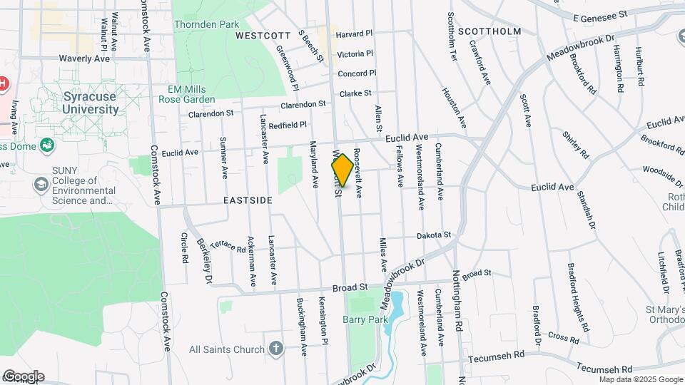 931 Westcott St Map and Location Details