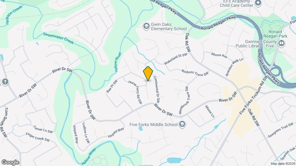 658 Hunt Station Dr Map and Location Details