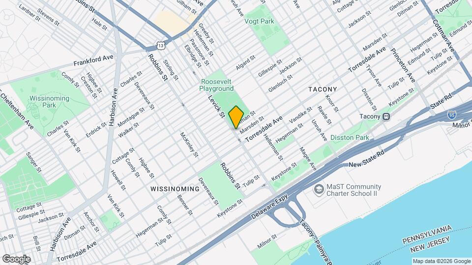 6400 Marsden St, Unit 2 Mapa y Detalles de la Ubicación