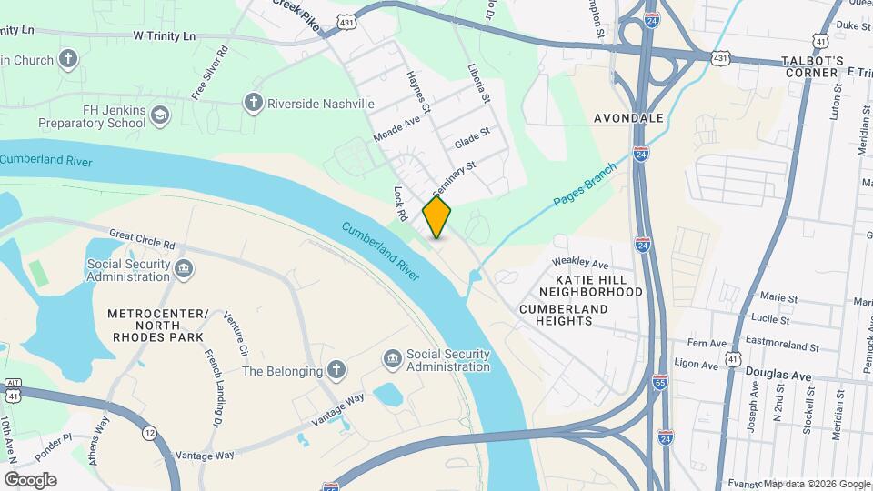 1513B Lock Rd Map and Location Details