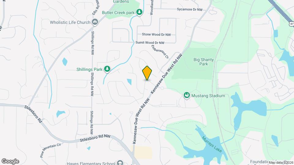 2509 Westover Way Map and Location Details