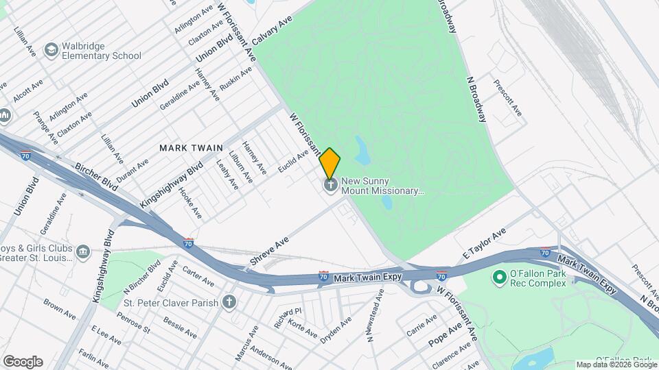 4732 W Florissant Ave Map and Location Details