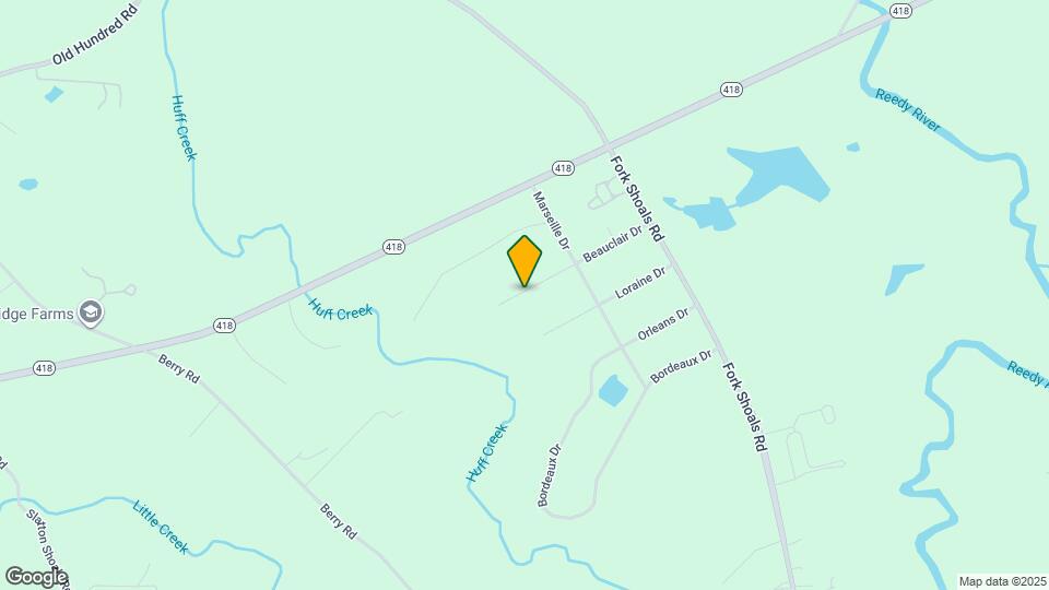 206 Beauclair Dr Map and Location Details