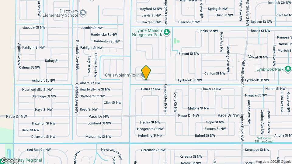 1252 Giralda Cir NW Map and Location Details