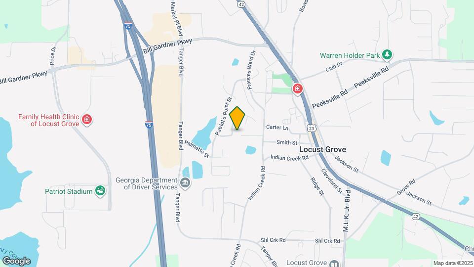 1020 Allegiance Dr Mapa y Detalles de la Ubicación