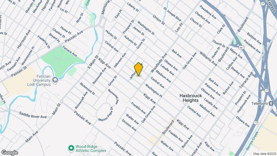 58 Monroe St Mapa y Detalles de la Ubicación