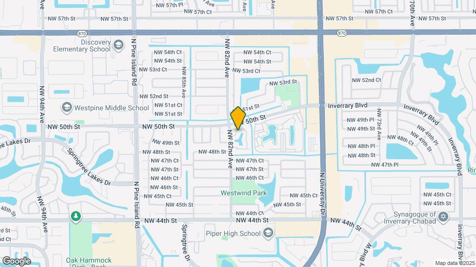 4943 NW 82nd Ave Map and Location Details