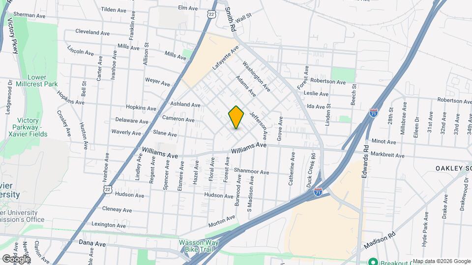 2320 Monroe Ave, Unit B Map and Location Details
