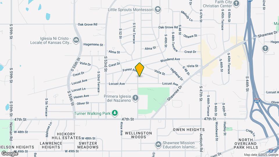 2913 S 51st St Map and Location Details