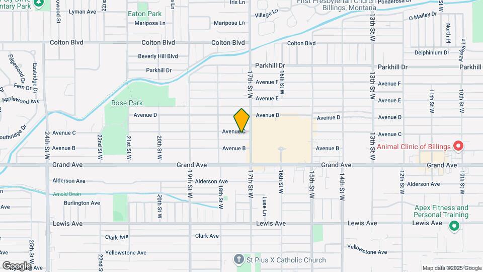 1714 Avenue C Map and Location Details