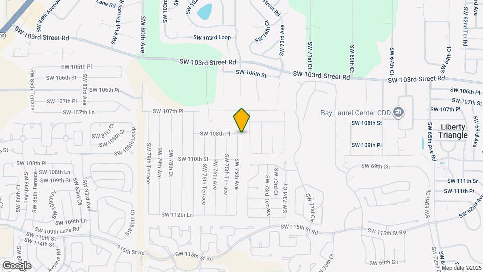 10881 SW 75th Ave Map and Location Details