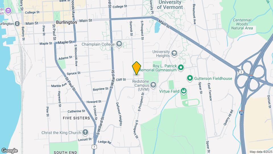 222 Summit St, Unit 6 Map and Location Details
