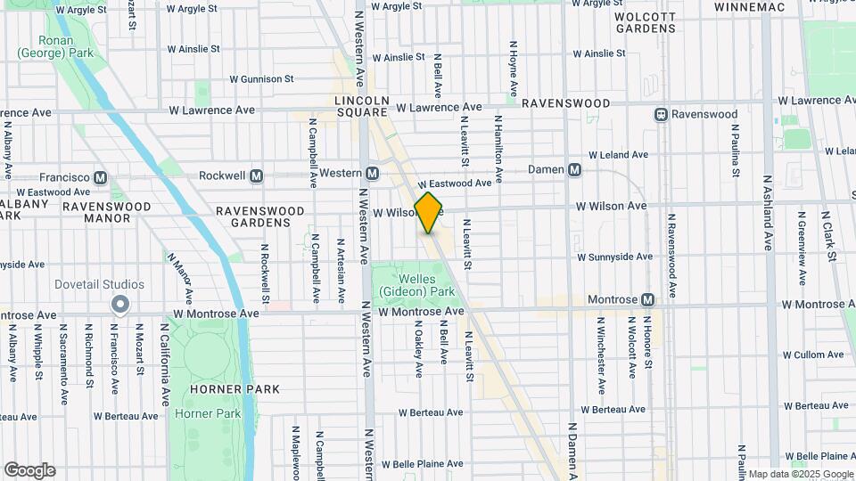 4528 N Lincoln Ave, Unit 2 Map and Location Details