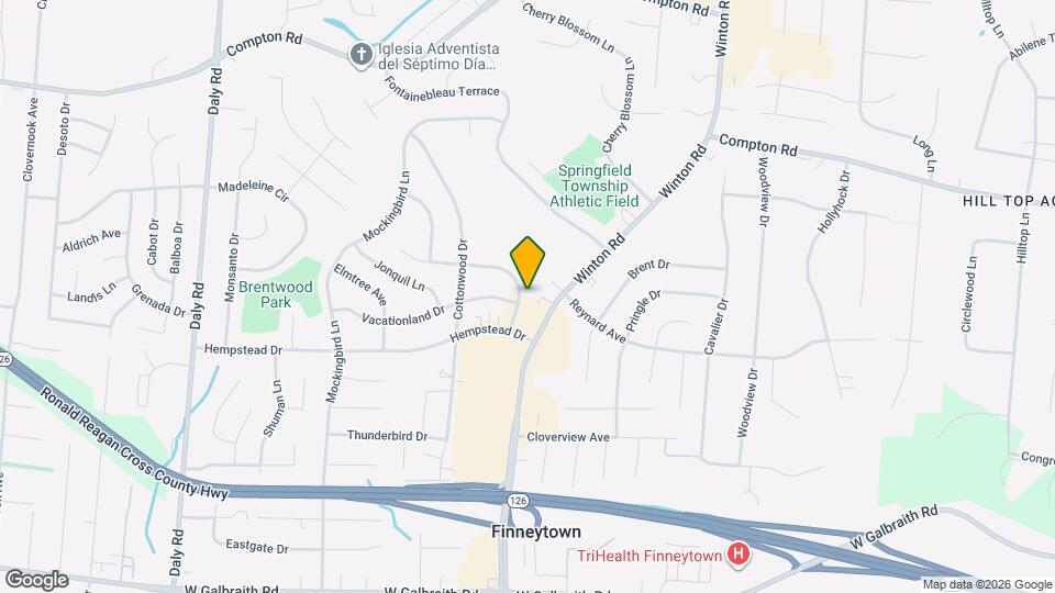 940 Hollytree Dr Mapa y Detalles de la Ubicación