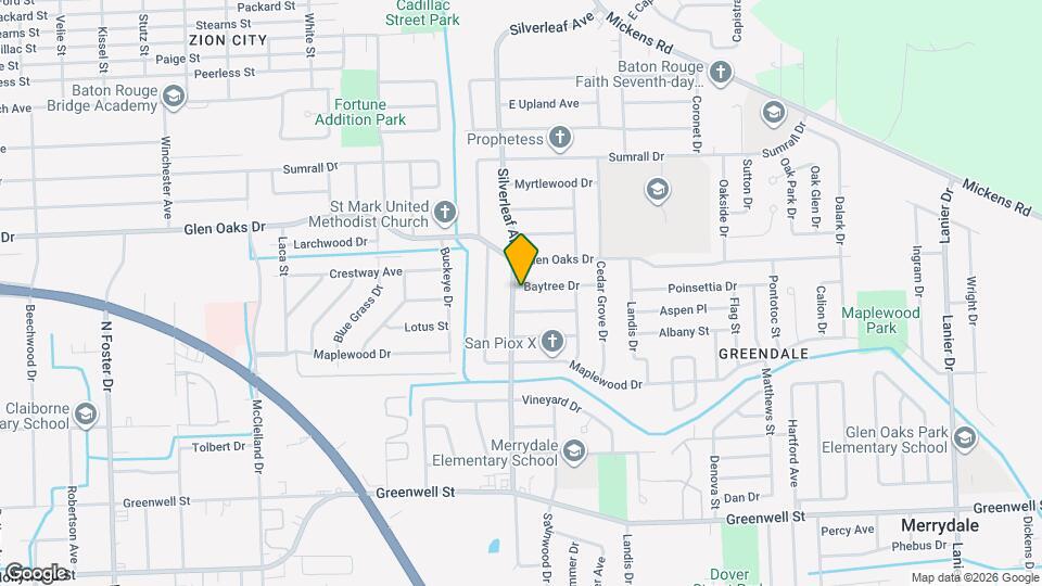 6354 Silverleaf Ave Map and Location Details
