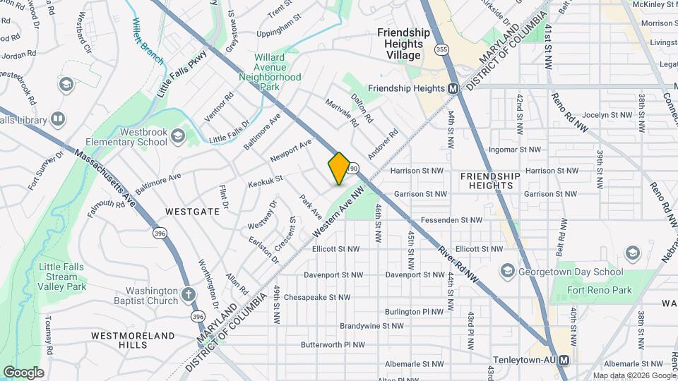 5013 Brookdale Rd Map and Location Details