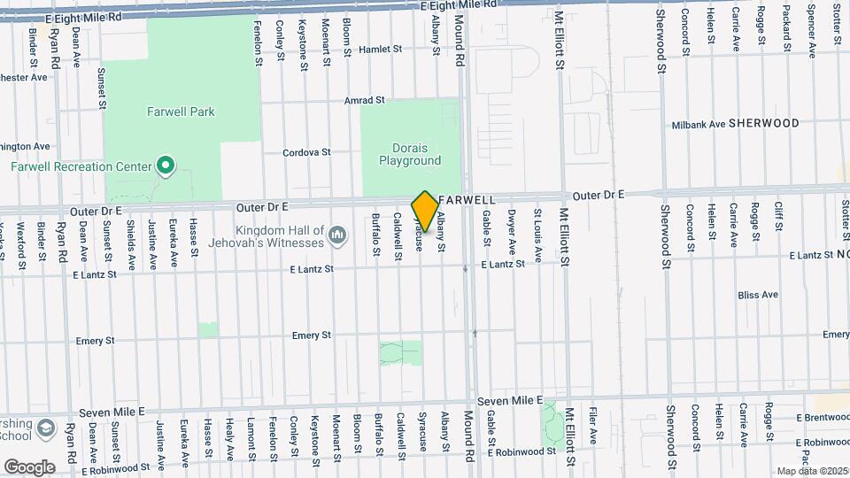 19668 Syracuse St Map and Location Details