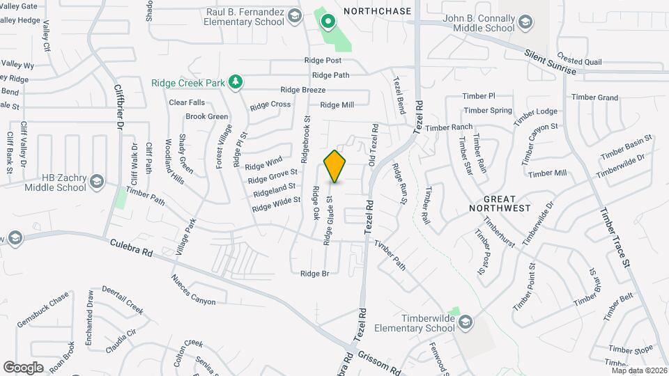 6214 Ridge Glade St Map and Location Details