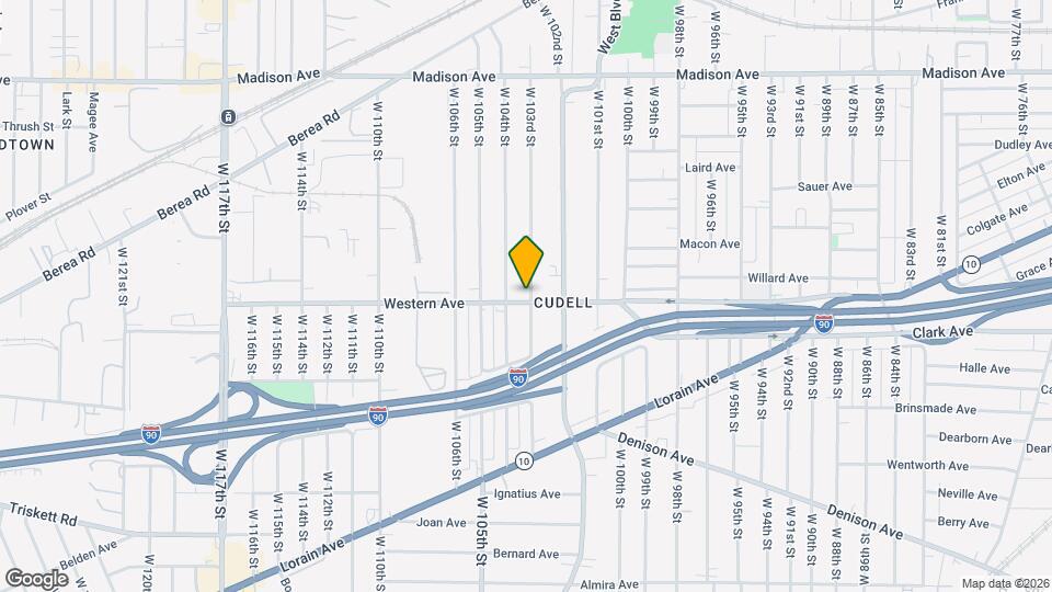 2236 W 103rd St, Unit 6 Map and Location Details