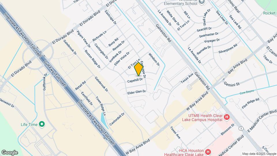 419 Capehill Dr Map and Location Details