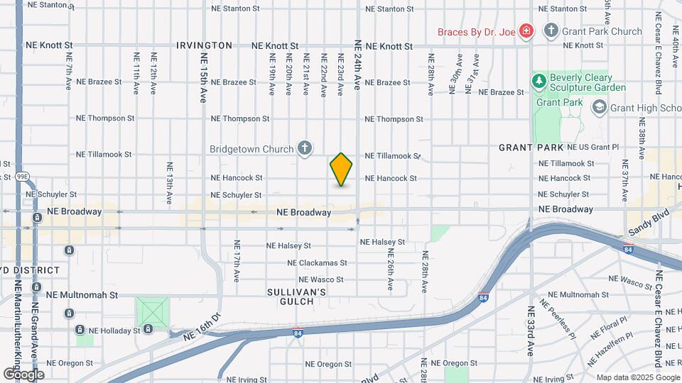 2233 NE Schuyler St Map and Location Details