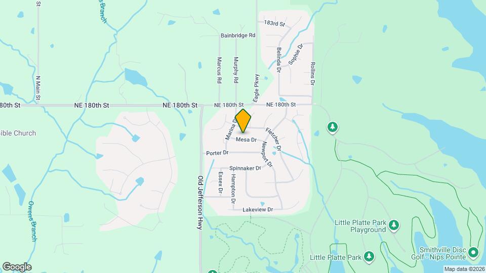 207 Mesa Dr Mapa y Detalles de la Ubicación