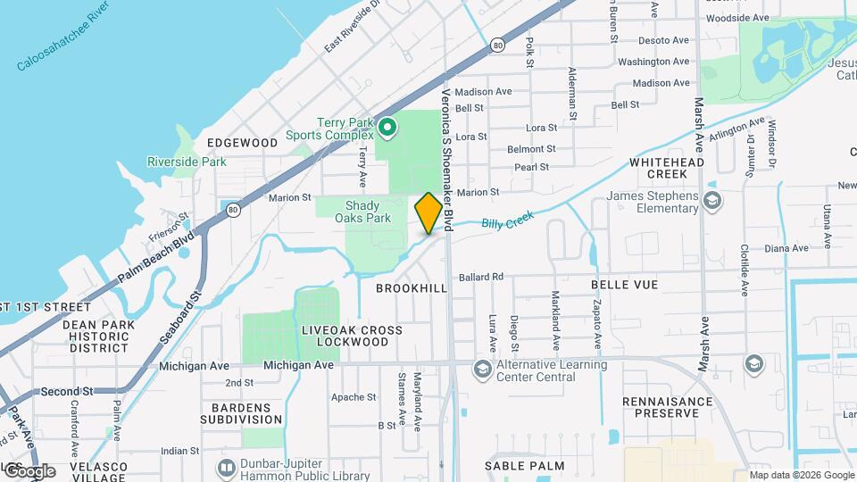 1324 Brookhill Dr Mapa y Detalles de la Ubicación