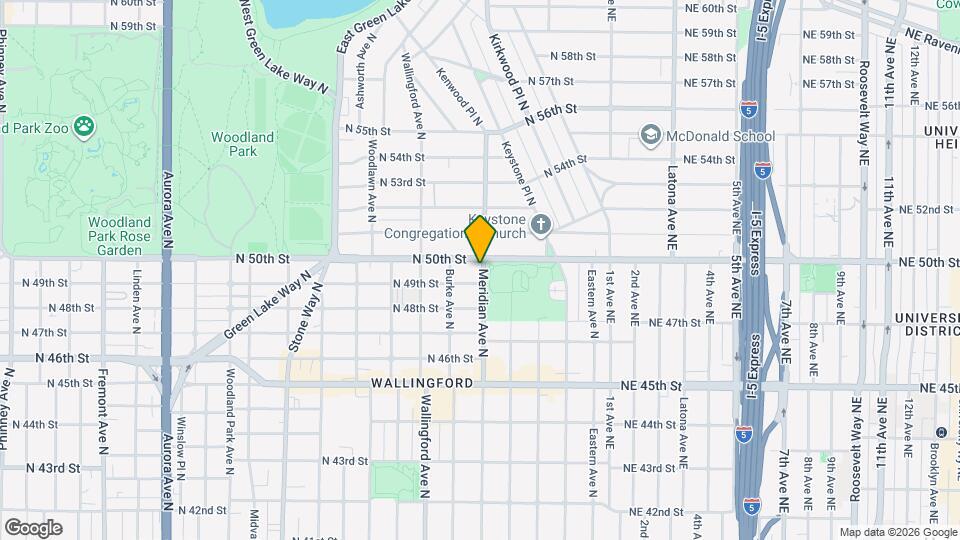 4919 Meridian Ave N Mapa y Detalles de la Ubicación