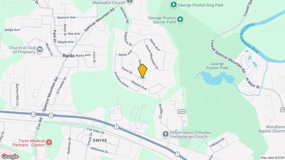 4109 Everest Dr Map and Location Details