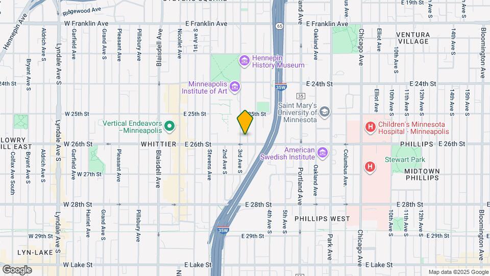 2541 3rd Ave S Map and Location Details