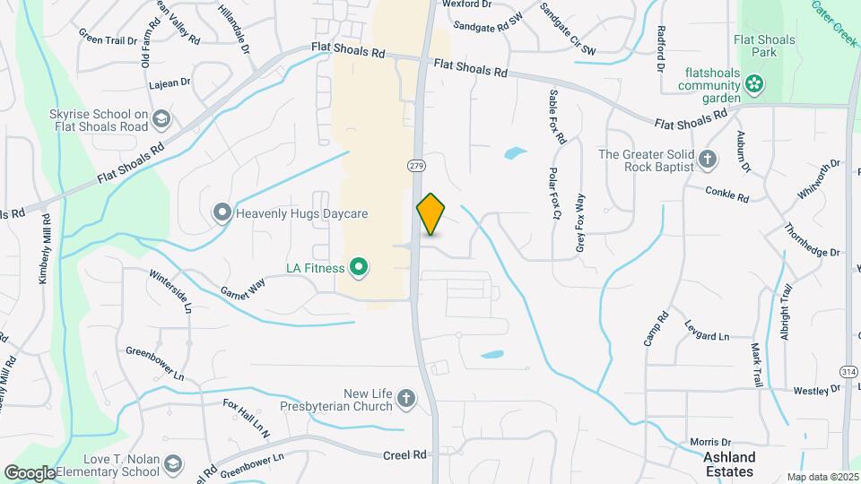 2413 Hackamore Dr Map and Location Details