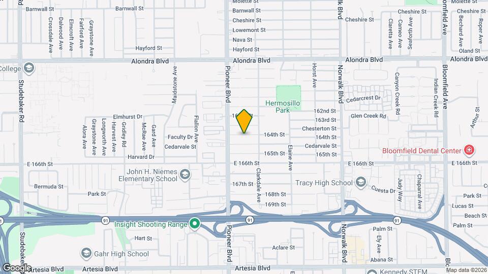 11836 164th St Mapa y Detalles de la Ubicación